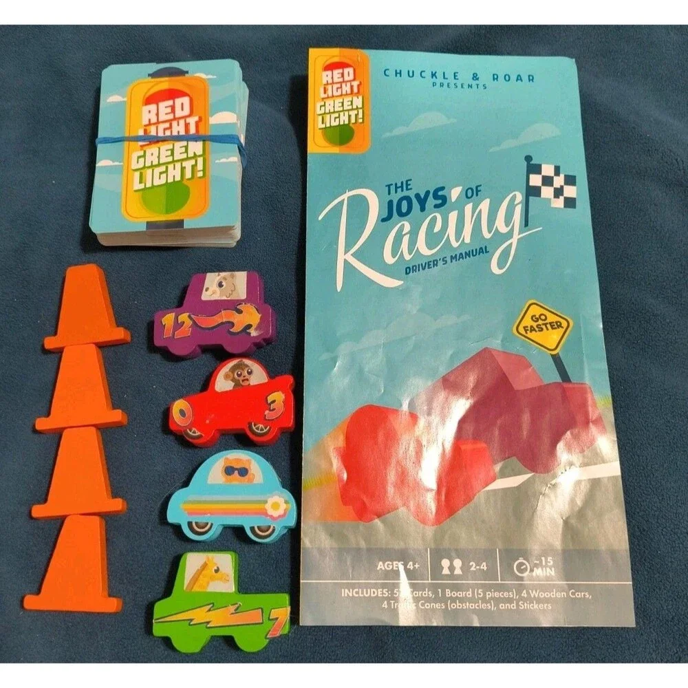 2020 Red Light Green Light A Press Your Luck Racing Game 100% Complete